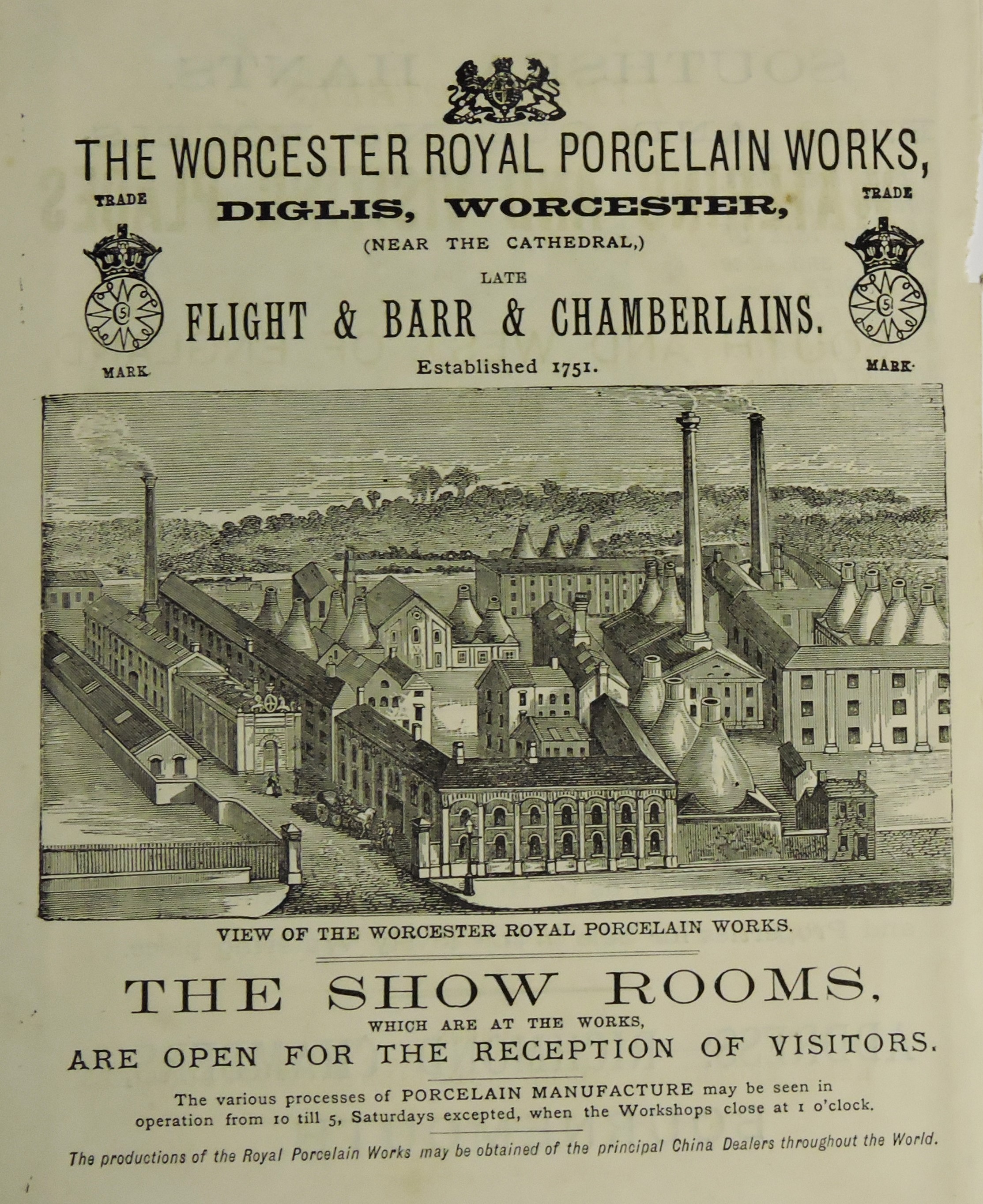 The Worcester Royal Porcelain Works Bill Bagley Rocks and Minerals